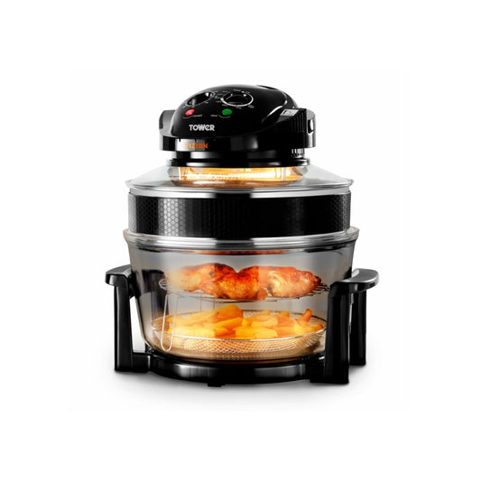 Tower Halogen Low Fat Air Fryer Black 12ltr