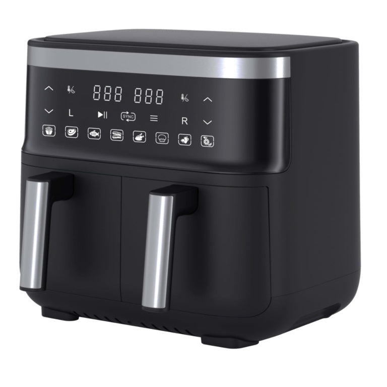 Swan Black Digital Dual Air Fryer