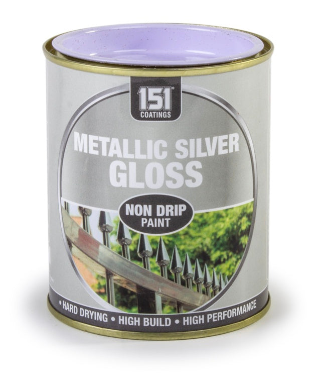 151 Coatings Metallic Silver Paint 300ml