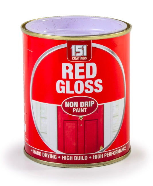 151 Coatings Red Non Drip Gloss Paint 300ml