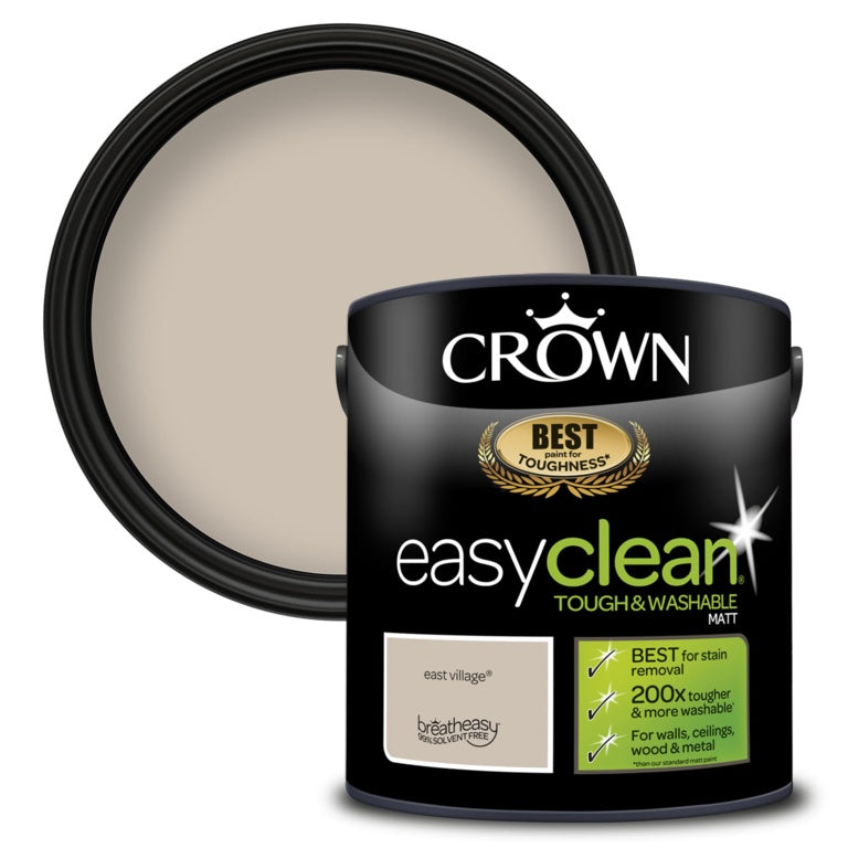 Crown Easyclean Matt Emulsion 2.5L