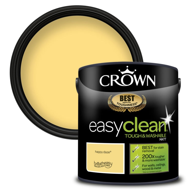 Crown Easyclean Matt Emulsion 2.5L