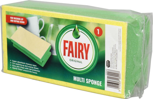 Addis Fairy Multi Sponge With Chamois Layer