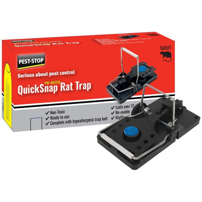 Pest-Stop Pre Bait Quick Snap Rat Trap