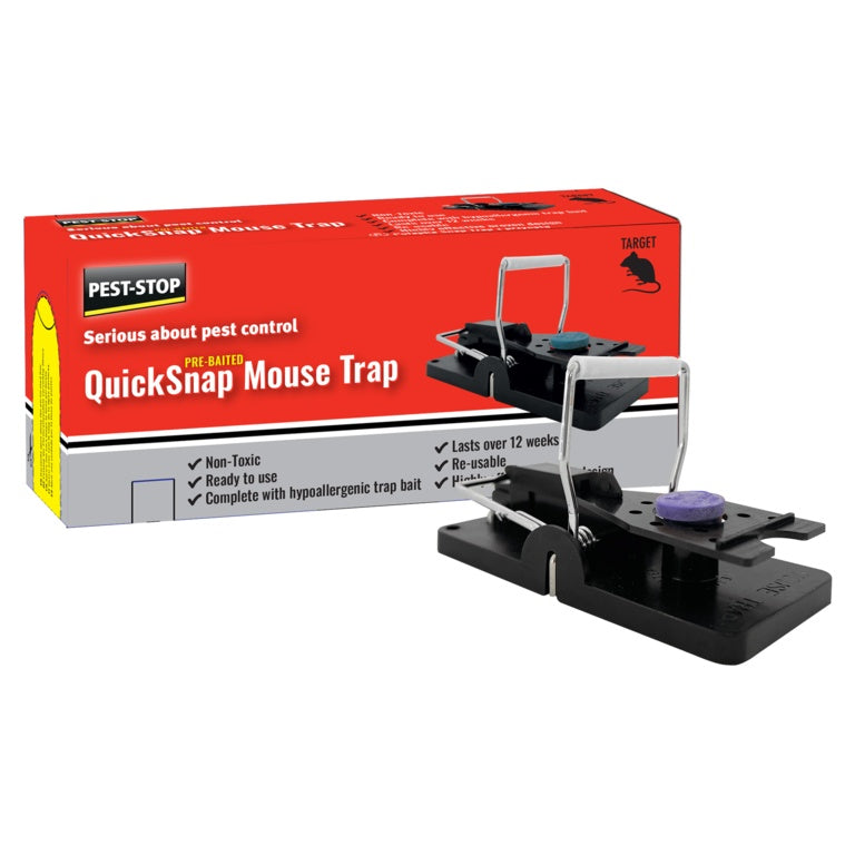 Pest-Stop Pre Bait Quick Snap Mouse Trap