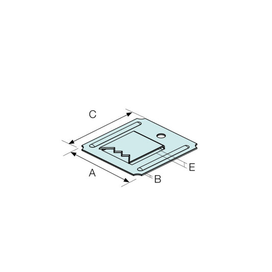 Simpson Strong Tie Cladding Clip 2mm