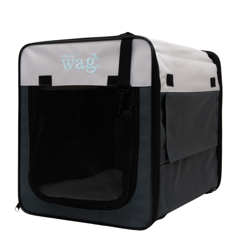 Henry Wag Folding Fabric Travel Pet Crate