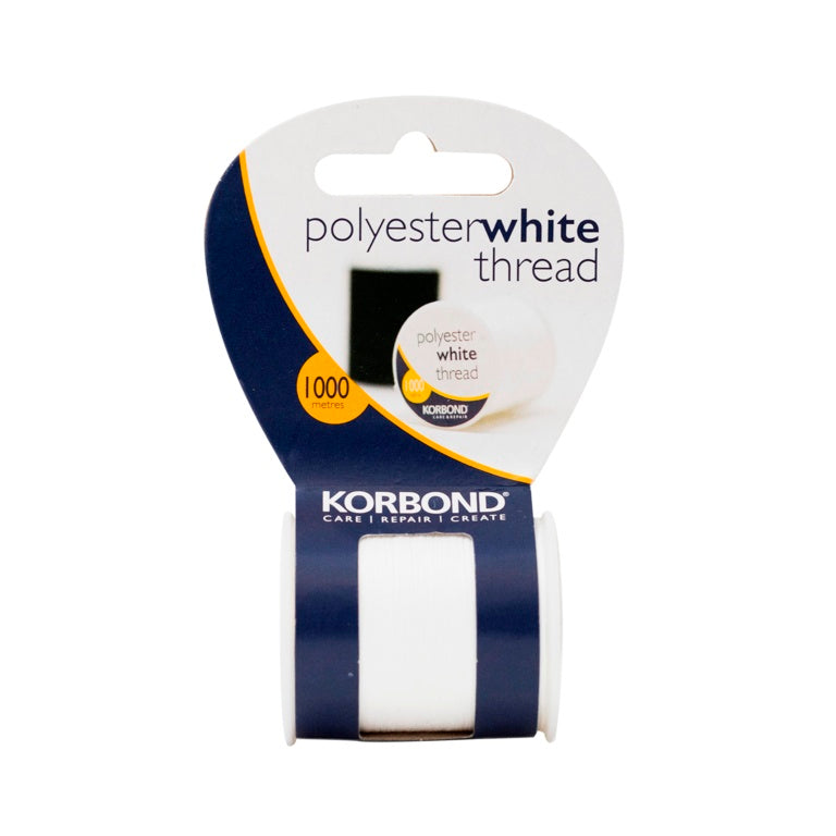 Korbond Extra Strong White Thread