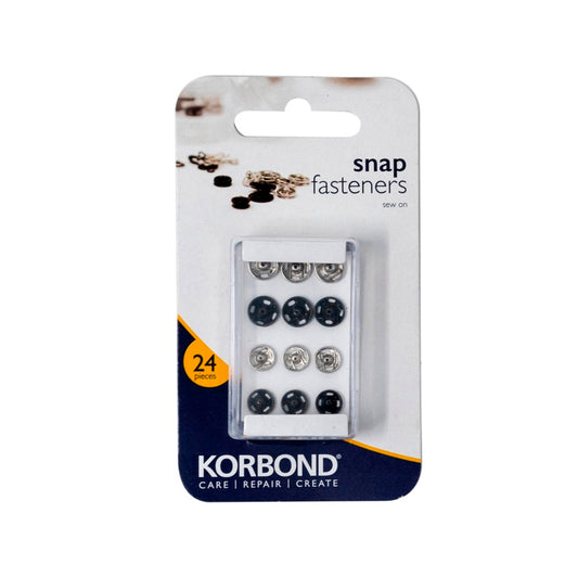 Korbond Sew On Snap Fasteners