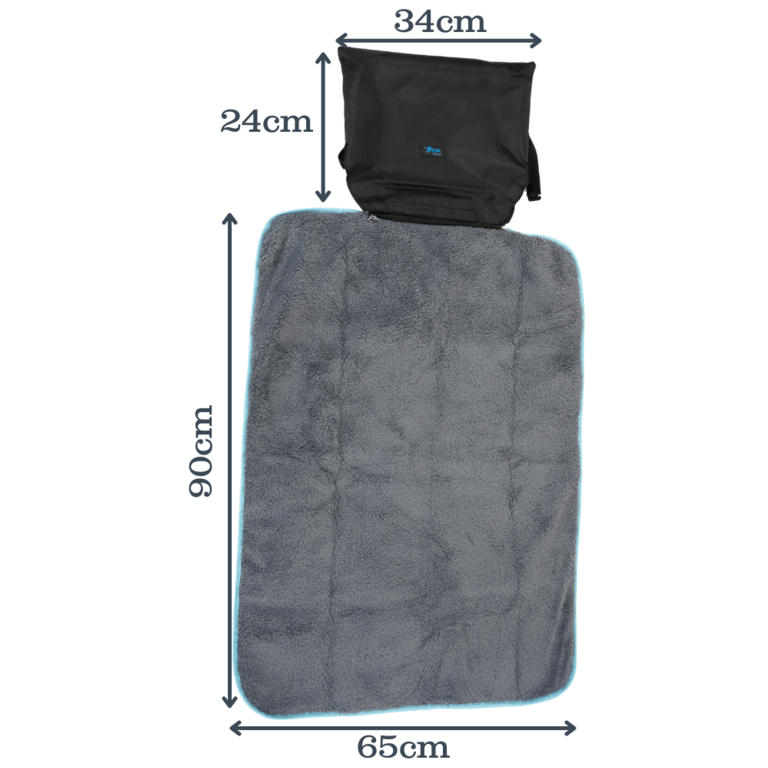 Henry Wag Easy Roll Travel Pet Bed