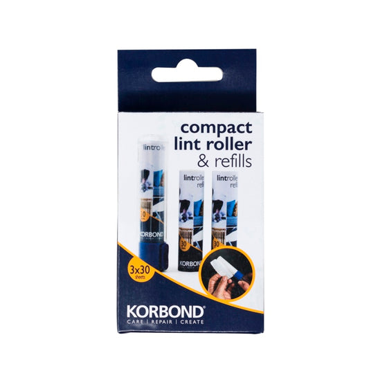 Korbond Compact  Lint Roller + Refills