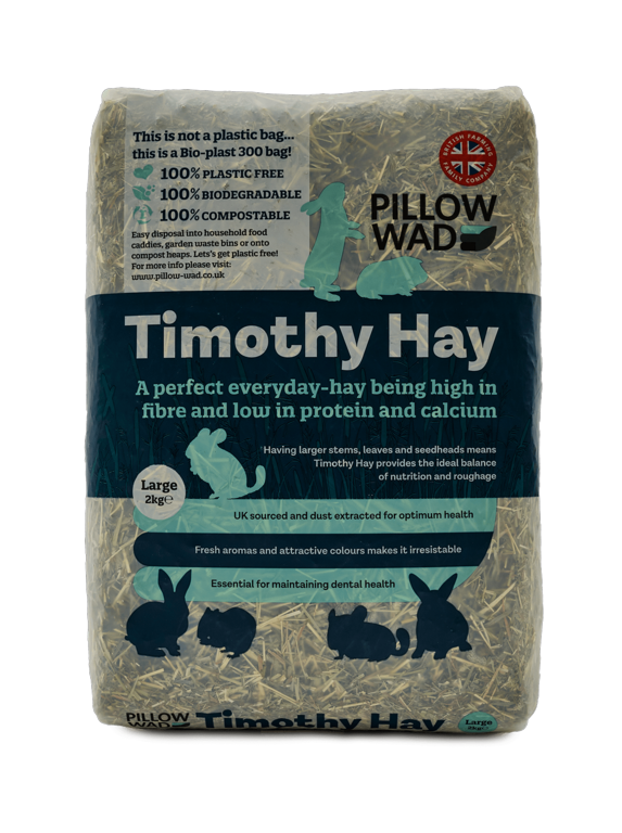 Pillow Wad Large Bio Timothy Hay