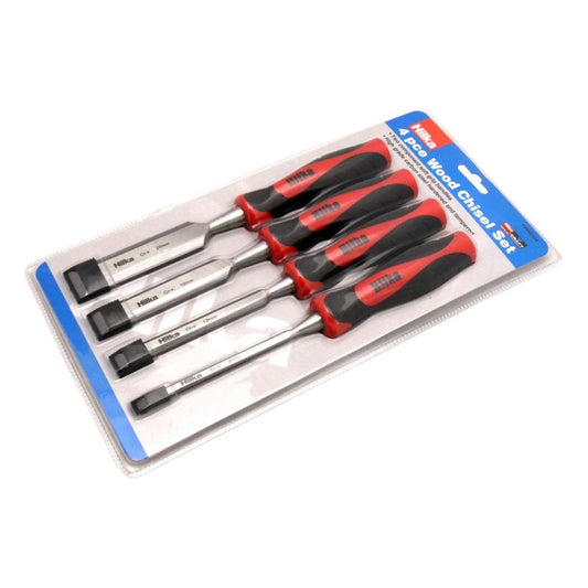 Hilka Soft Grip Wood Chisel Set