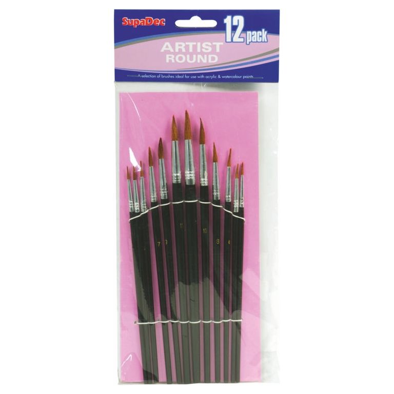 SupaDec Artist Brush Set