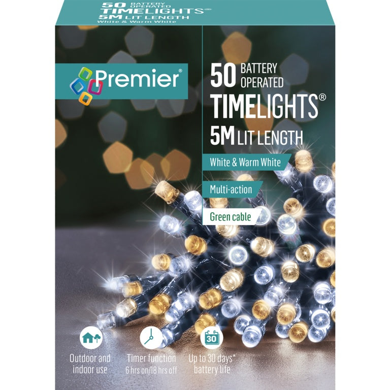 Premier 24 LED Multi Action Battery Operated TIMELIGHTS™