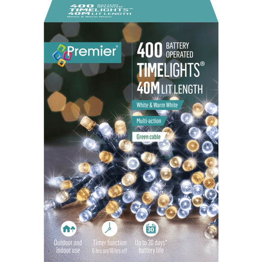 Premier 400 LED Multi Action Battery Operated TIMELIGHTS™