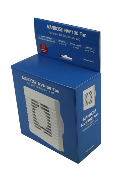 Manrose Standard Fan 4"