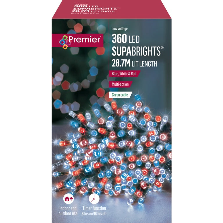 Premier 360 200 LED Multi Action Supabrights With Timer