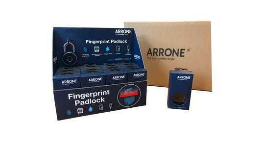 Arrone Fingerprint Padlock Display