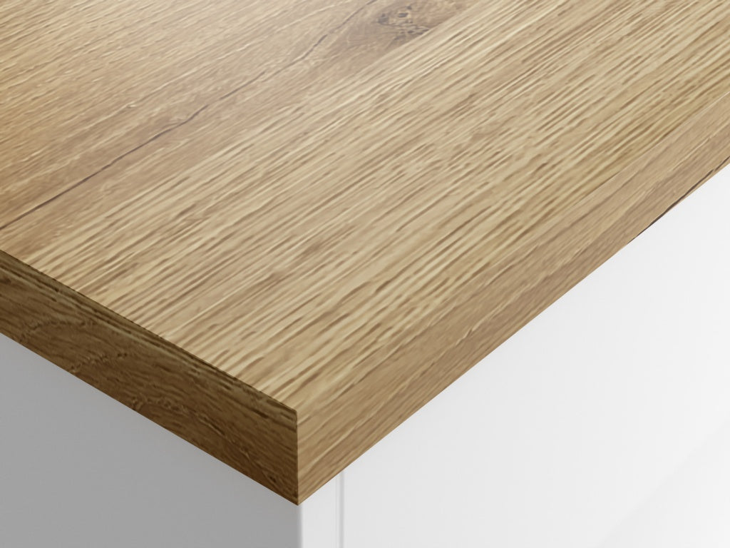 Wilsonart Lundby Oak Abs Worktop Edge 1300