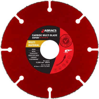 Abracs Carbide Tipped Multi Material Blade