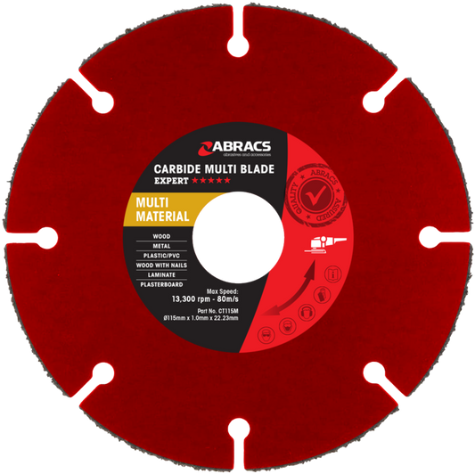 Abracs Carbide Tipped Multi Material Blade