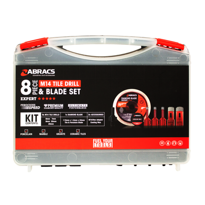 Abracs M14 Tile Drill & Blade Set