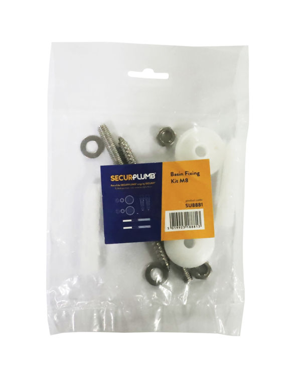 Securplumb Basin Fixing Kit M8
