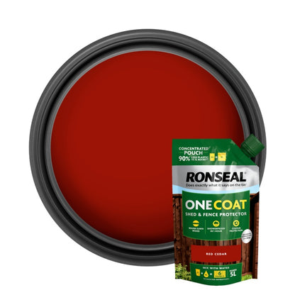 Ronseal One Coat Shed & Fence Refill Pouch 950ml
