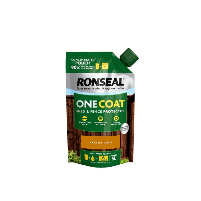 Ronseal One Coat Shed & Fence Refill Pouch 950ml