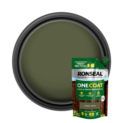 Ronseal One Coat Shed & Fence Refill Pouch 950ml