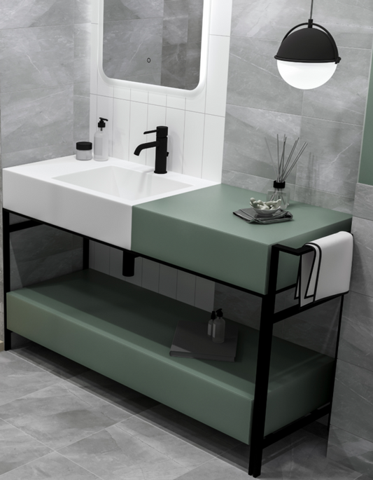 Golden Tile Stone Story Satin Grey Wall Tile 25 x 40cm