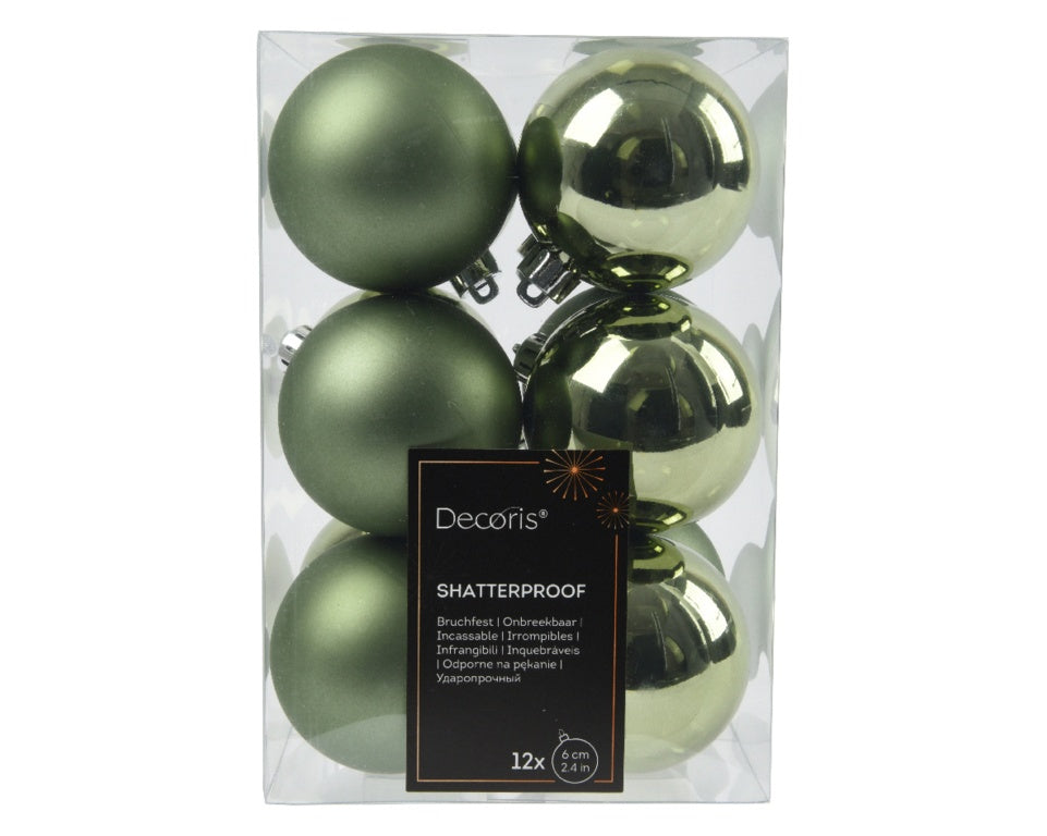 Deco Shatterproof Baubles