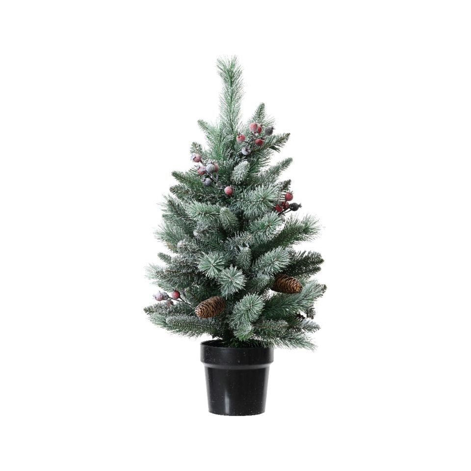 Kaemingk Windham Mini Tree Snowy Green & White