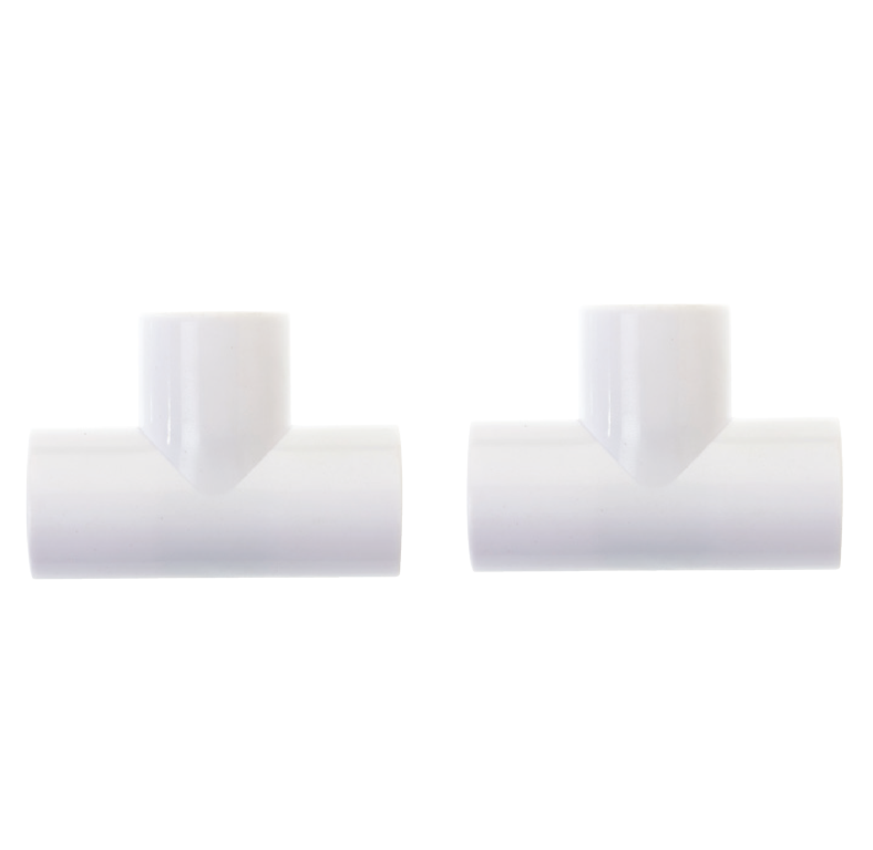 Securplumb Overflow Tee 22mm Pack 2