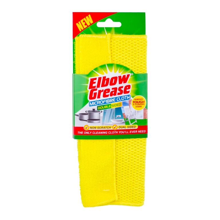 The Elbow Grease Dual Sided Microfibre Cloth (Case Single)