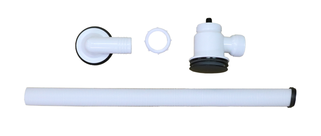 Securplumb Bath Waste Black