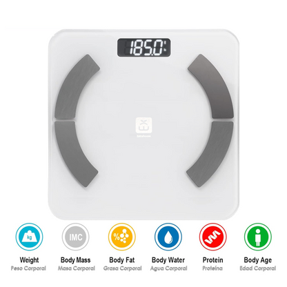 Extrastar Bluetooth Smart Digital Scale White