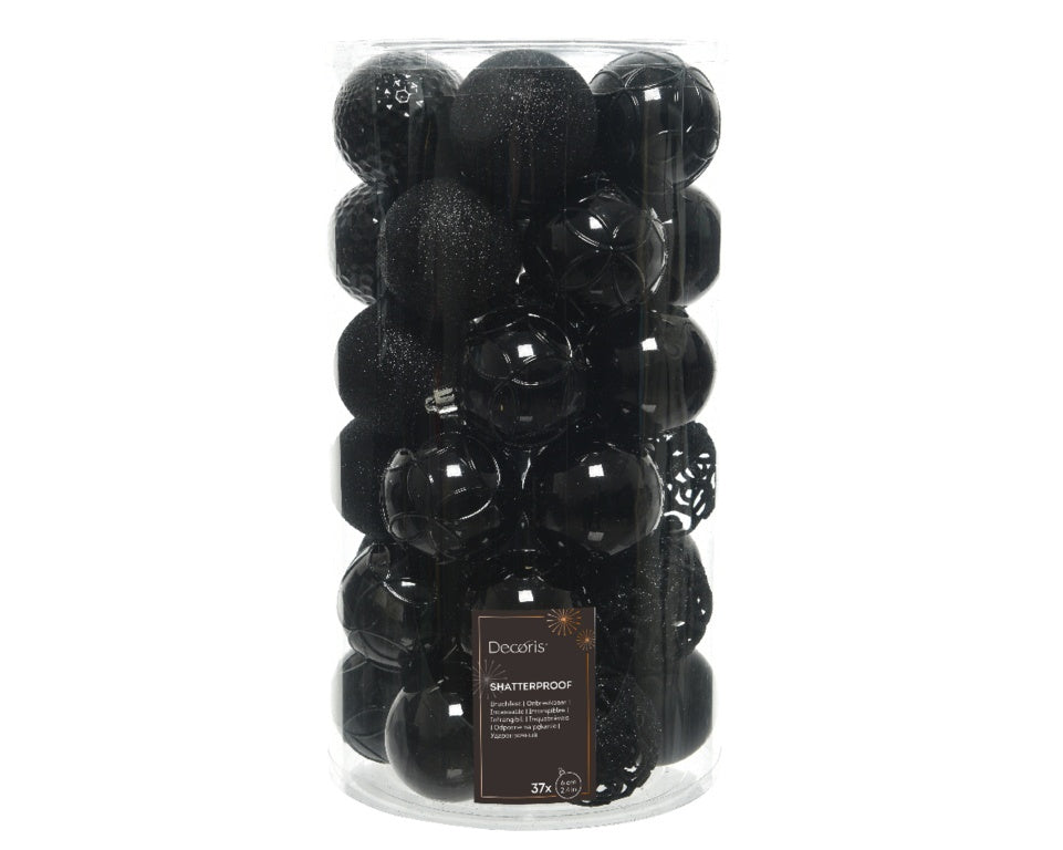 Kaemingk Shatterproof Baubles 6cm Tub 37