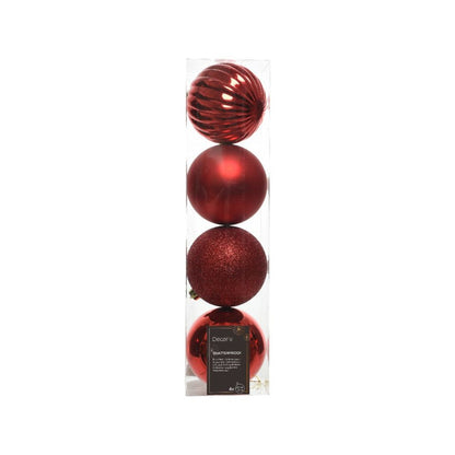 Kaemingk Shatterproof Baubles 10cm Tube 4