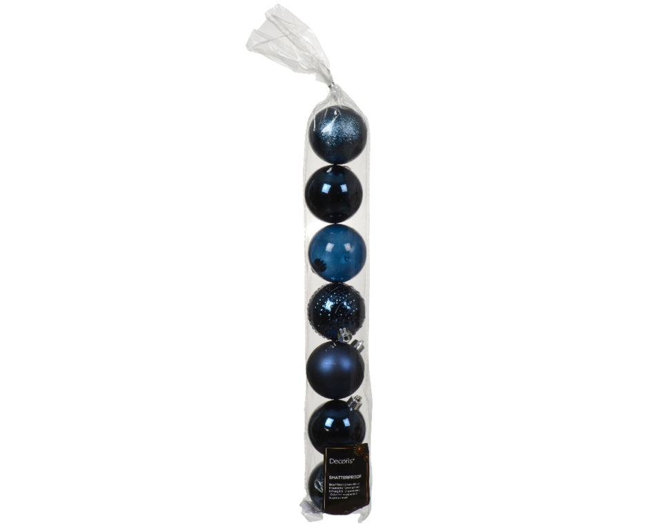 Kaemingk Shatterproof Baubles 6cm Tube 7