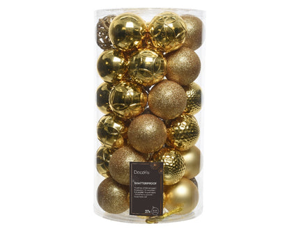 Kaemingk Shatterproof Baubles 6cm Tub 37