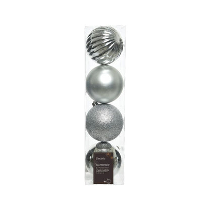 Kaemingk Shatterproof Baubles 10cm Tube 4