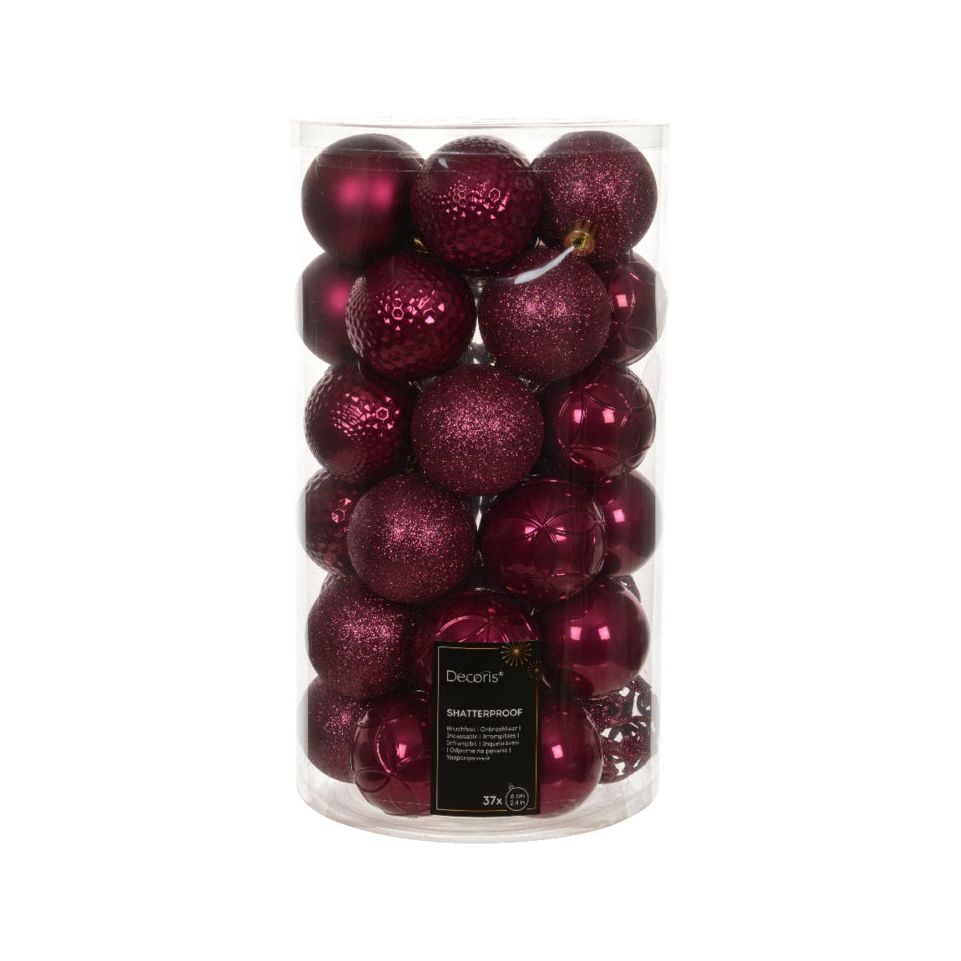 Kaemingk Shatterproof Baubles 6cm