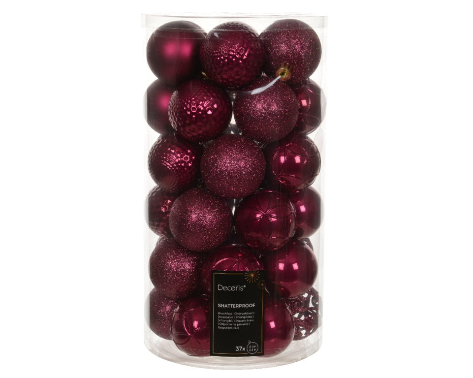 Kaemingk Shatterproof Baubles 6cm