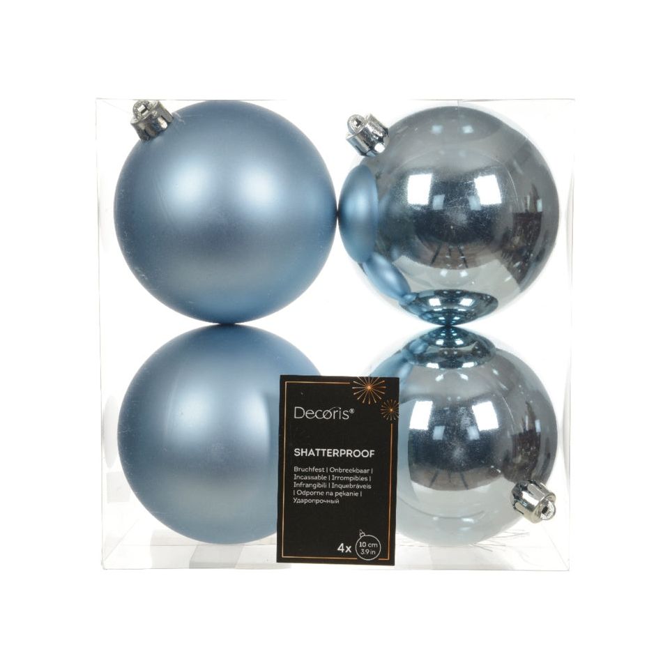 Kaemingk Shatterproof Baubles 10cm Box 4