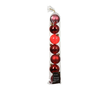 Kaemingk Shatterproof Baubles 6cm Tube 7