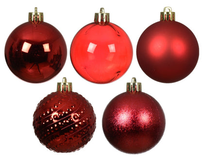 Kaemingk Shatterproof Baubles 6cm Tube 7