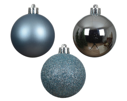 Kaemingk Shatterproof Baubles 6cm Tube 10