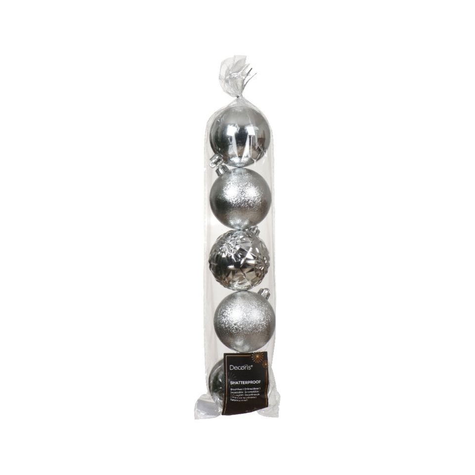 Kaemingk Shatterproof Baubles 7cm Tube 5